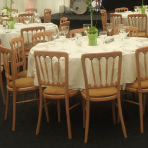 Banqueting chair hire