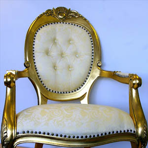 Gold chair hire